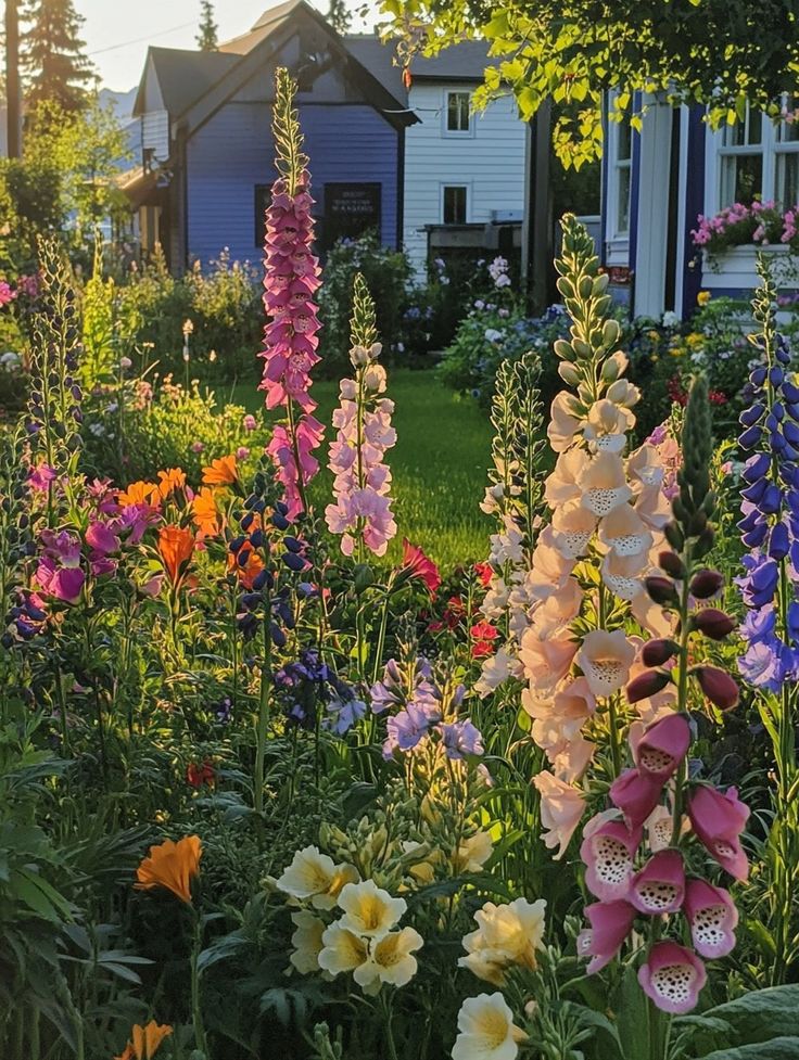 champs de fleurs